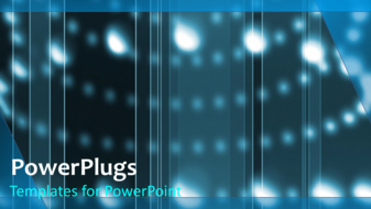 PowerPoint Template - An abstract industrial network